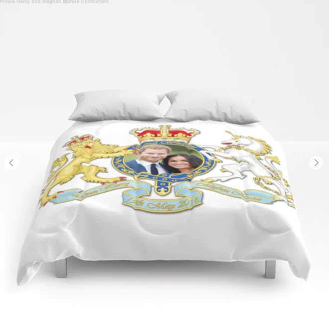 Prince Harry and Meghan Markle Comforter