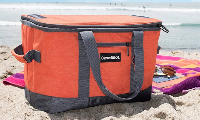 CleverMade SnapBasket 50 Can, Soft-Sided Collapsible Cooler