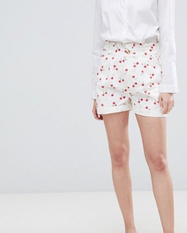 ASOS DESIGN cherry print shorts
