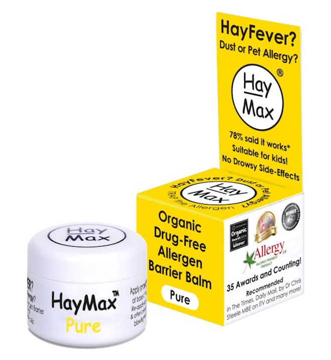 HayMax Pure Organic Drug-Free Allergen Barrier Balm