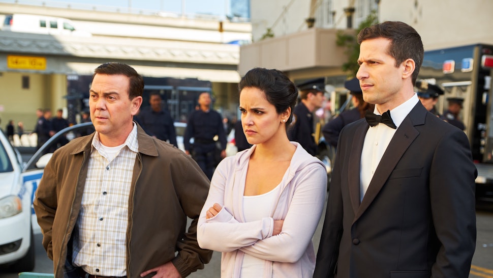 How Jake Amy S Brooklyn Nine Nine Wedding Predicted That The