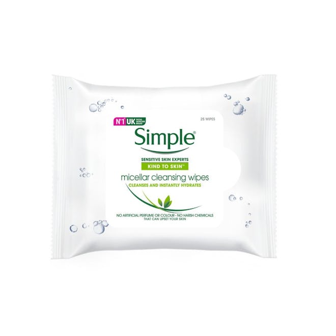 Simple Micellar Cleansing Face Wipes