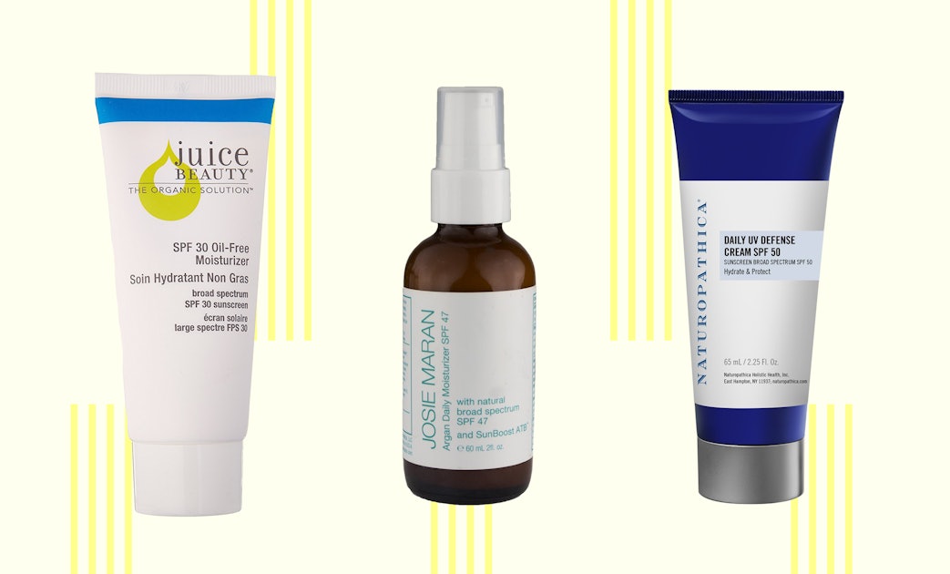 The 5 Best Organic Moisturizers With SPF