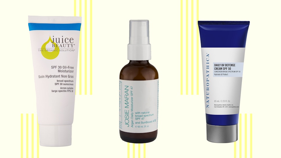 The 5 Best Organic Moisturizers With Spf