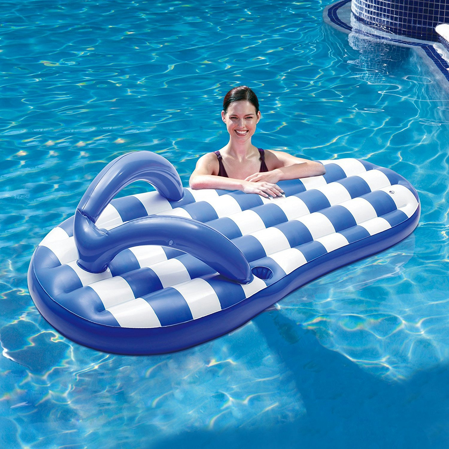 Red, White, & Blue Pool Floats Are Here To Ensure You're Making A