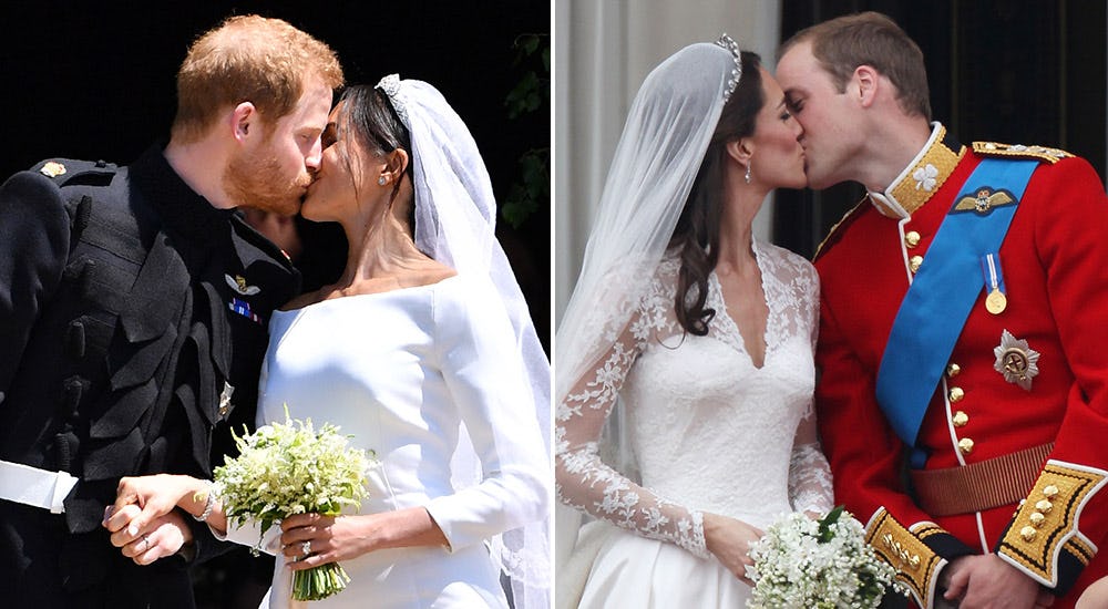 Image for the royal wedding kiss