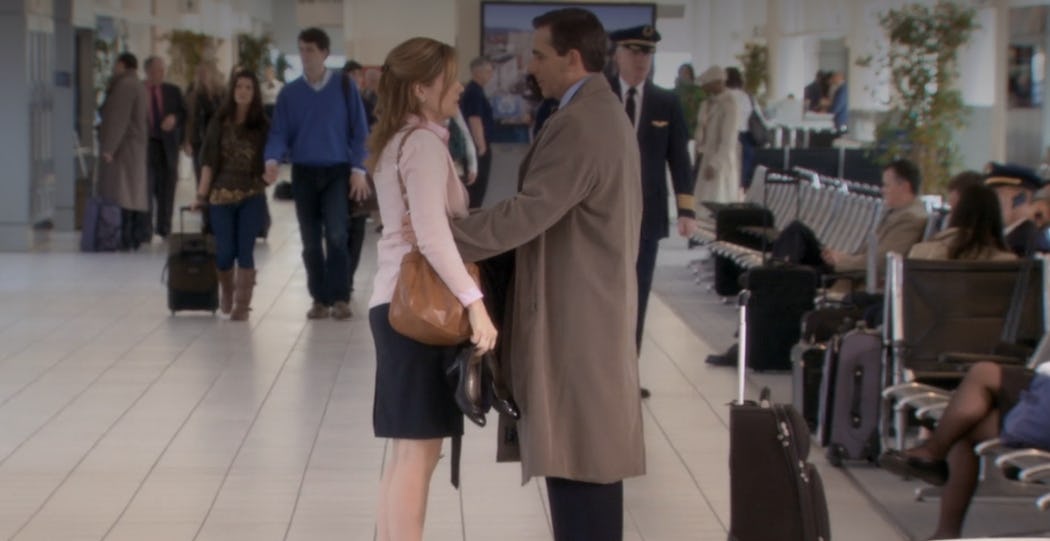 What Pam Said To Michael During His ‘The Office’ Goodbye Scene Will