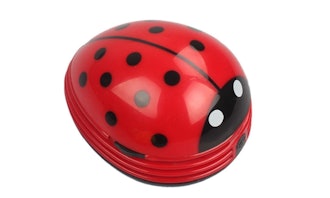 E ECSEM, Cute Portable Ladybug Mini Desktop Vacuum