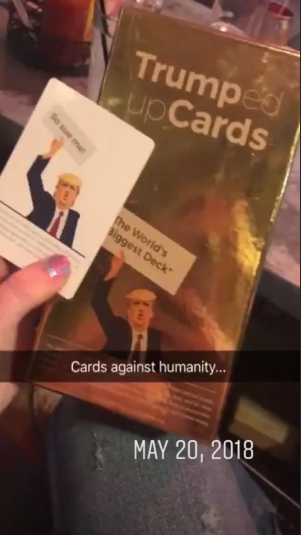 Tiffany Trump Apparently Played 'Trumped Up Cards' & I Don't Know