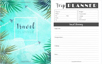 Vacation Planner & Travel Journal/Diary 