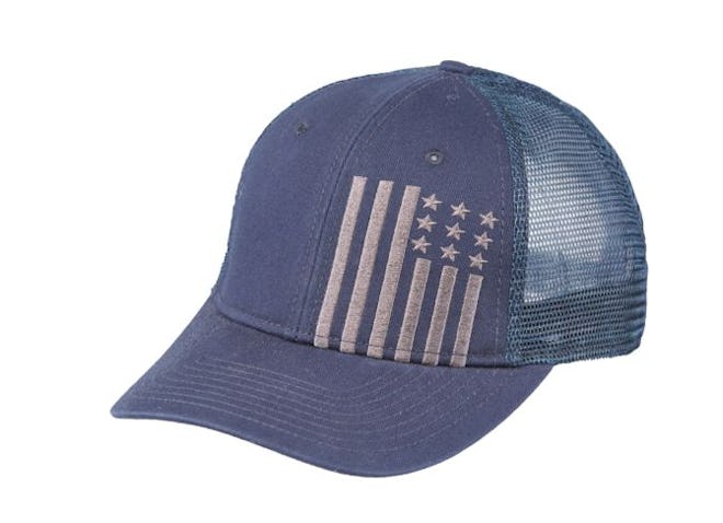 Outdoors Men's Flag Trucker Hat