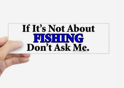 Fishing Bumper Sticker