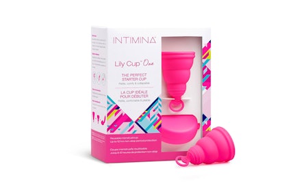 B49ddb30 E6e7 4fc1 8fba 02c8ae1b03d1 58de9537 3f54 4b2f Bcbd Ffc701446575 Intimina Cup One Collapsible Menstrual Cup 1 ?w=450&fit=crop&crop=faces&auto=format&q=70