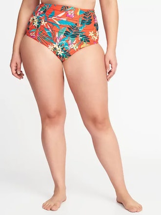 High-Rise Smooth & Slim Plus-Size Swim Bottoms