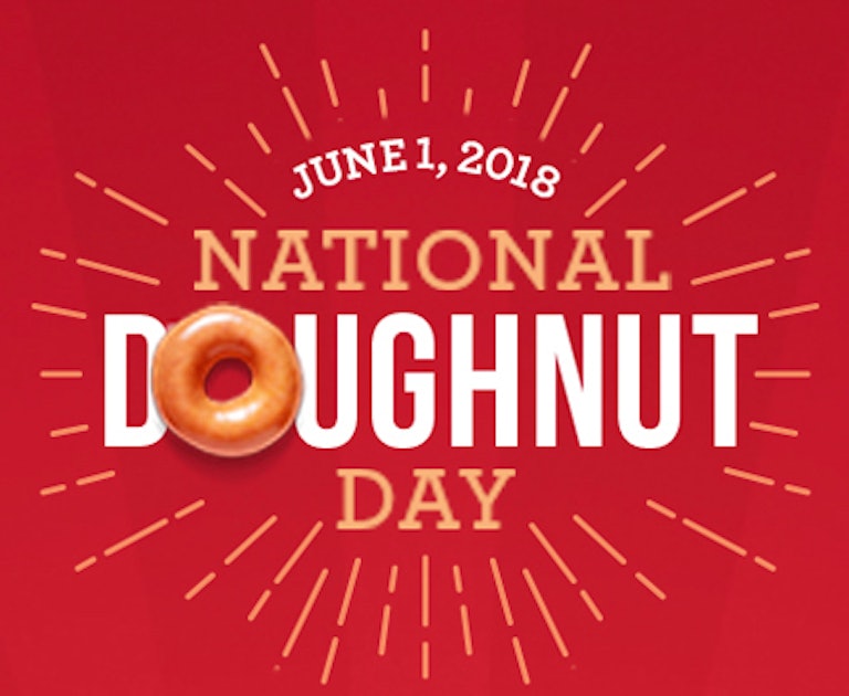 How To Get A Free Krispy Kreme Doughnut On National Doughnut Day For A