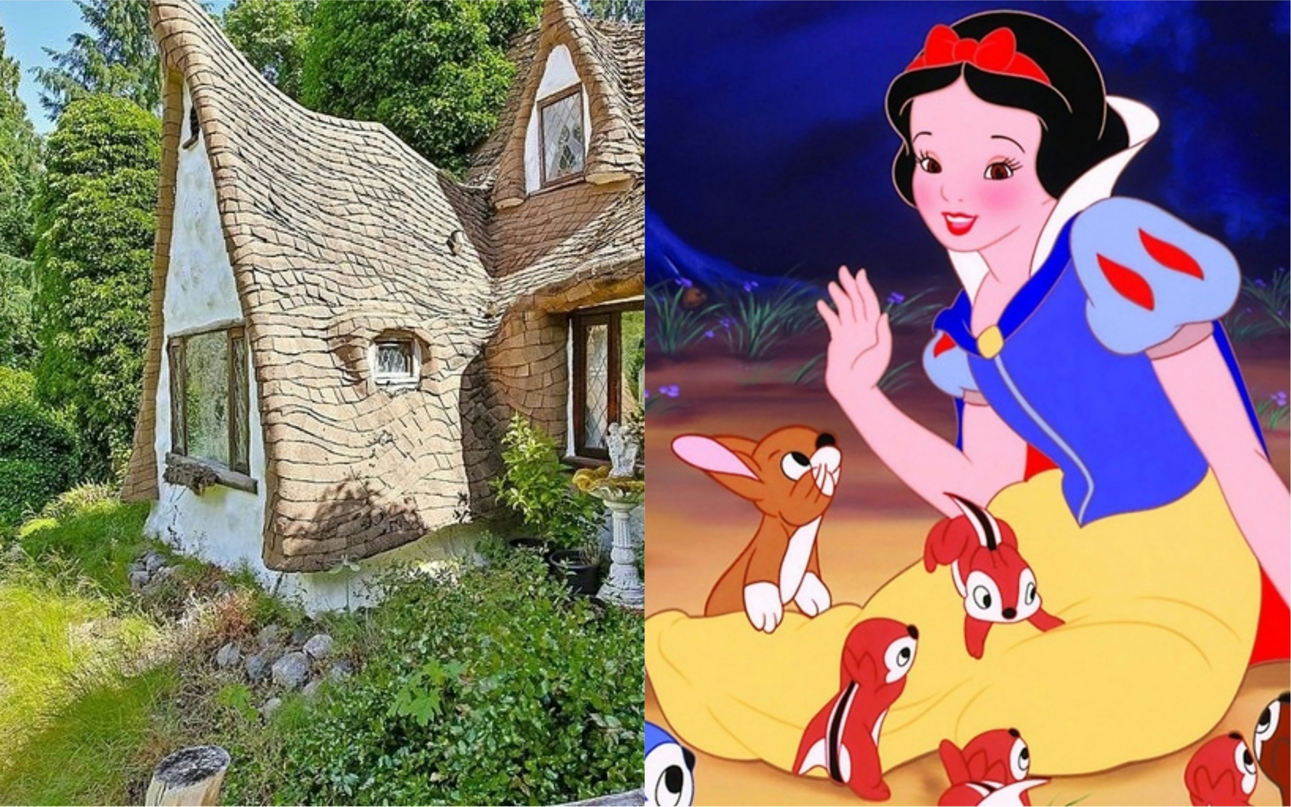 A Snow White S Cottage Lookalike Is For Sale In Washington State