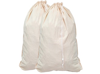 Simple Houseware Extra Large Natural Cotton Laundry Bag 