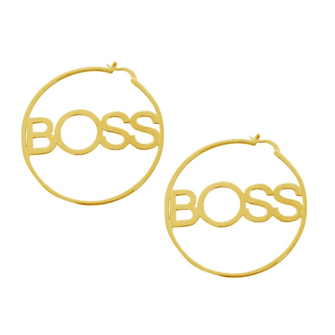 Boss Hoops Earring