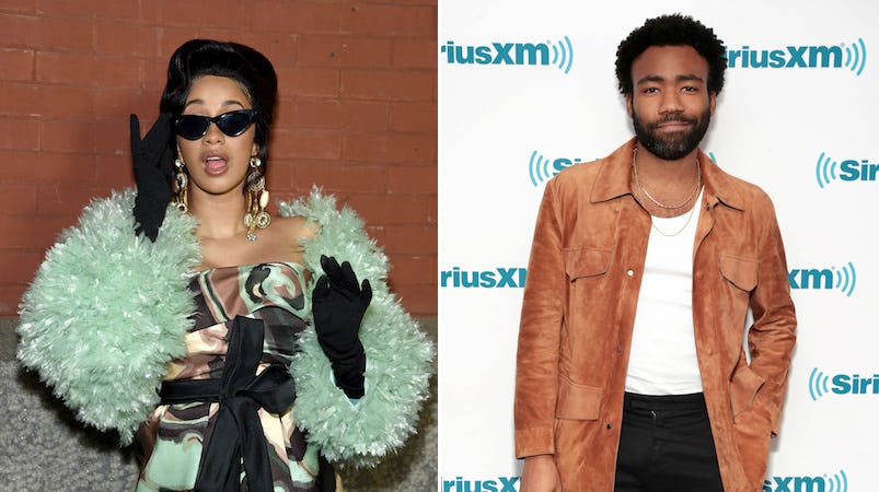 Cardi B's Reaction To Donald Glover & Childish Gambino Being The Same ...