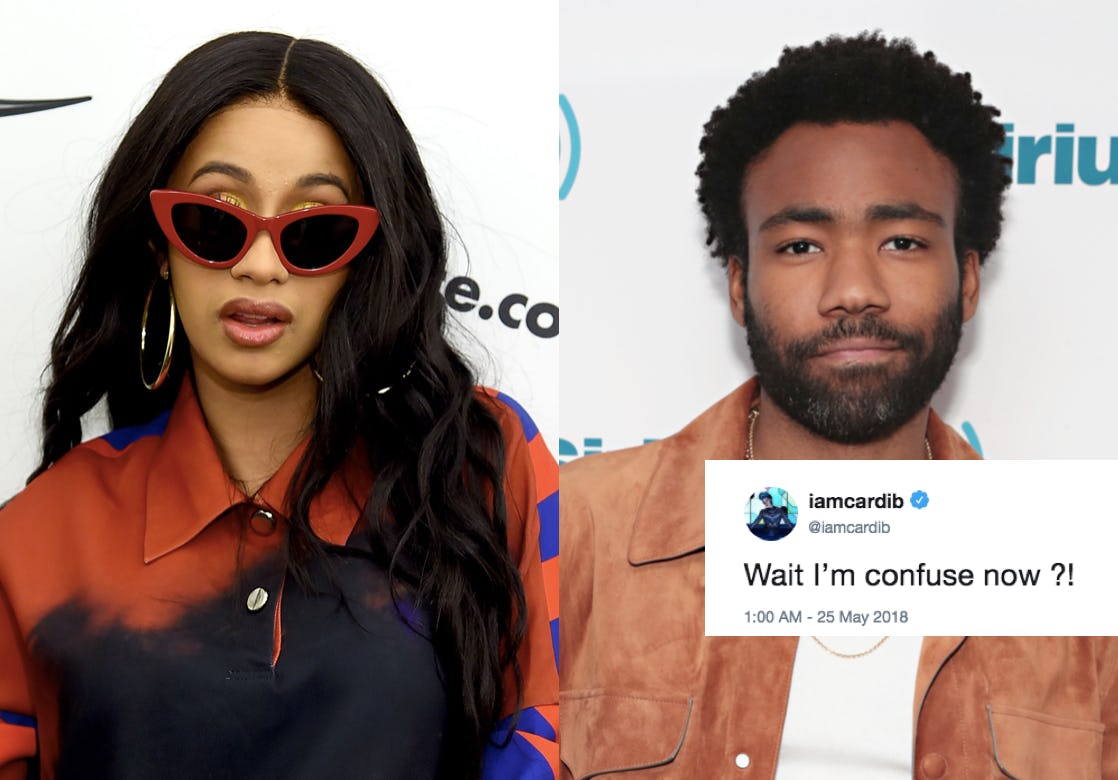 Cardi B Didn't Know Donald Glover & Childish Gambino Are The Same ...