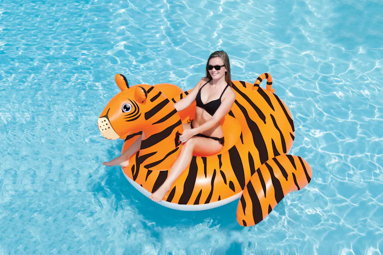 Tiger Float Sample These Animal Pool Floats Will Speak To Your Soul This Summer