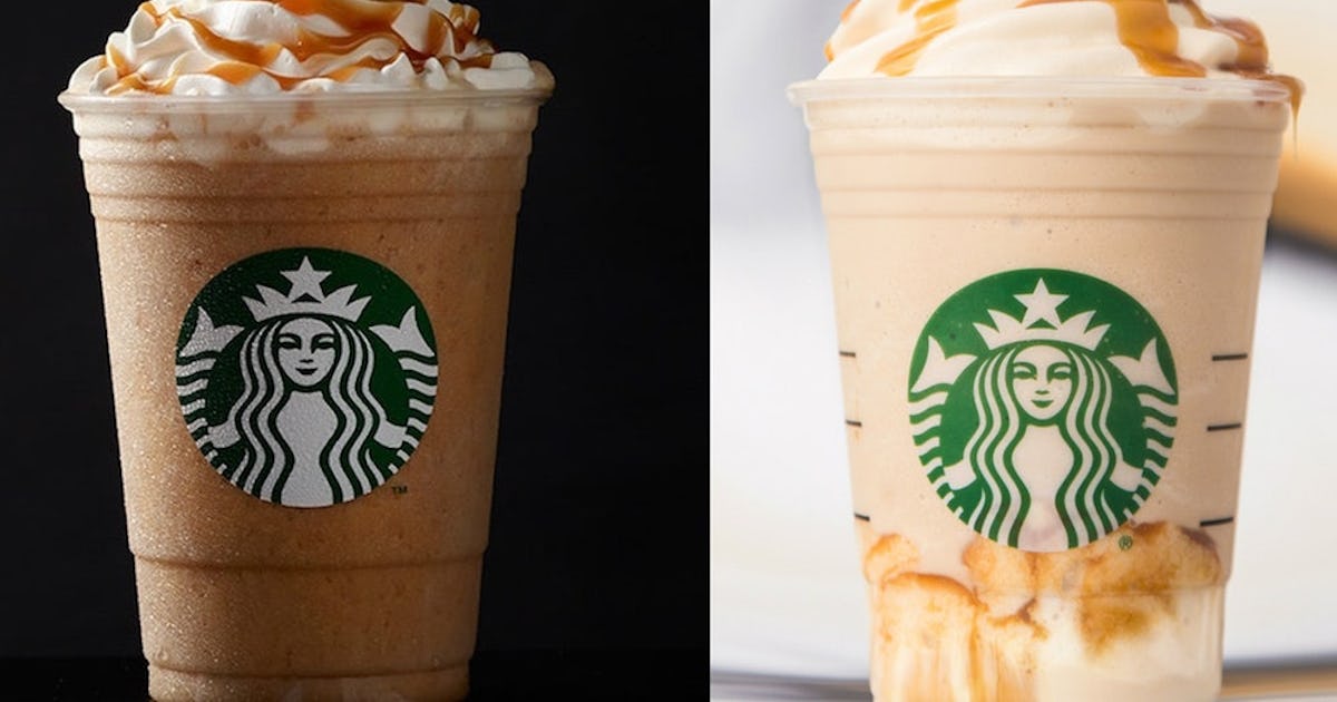 The Difference Between Starbucks Ultra Original Caramel Frappuccinos Is Obvious