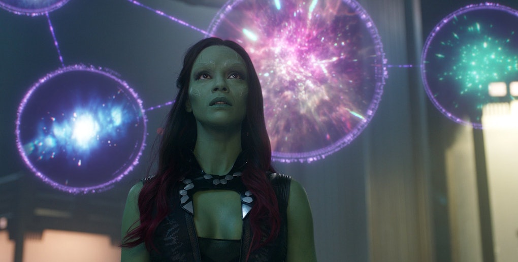 How Long Is Zoe Saldana S Marvel Contract Gamora Fans Are