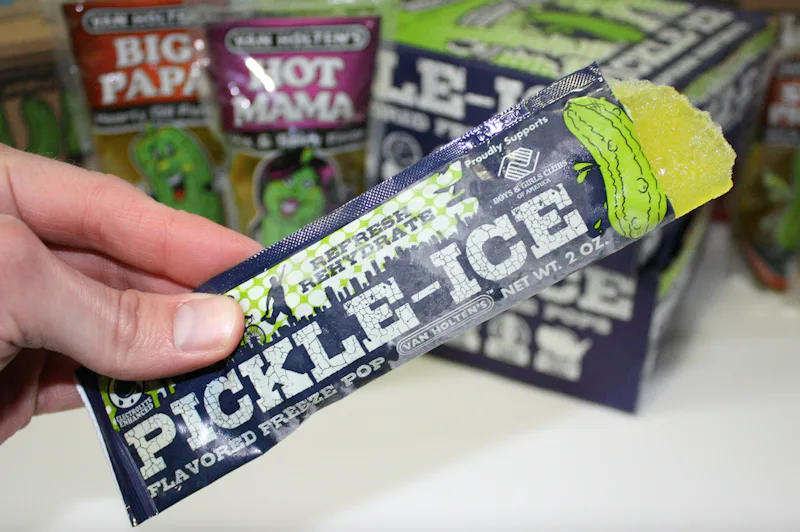 Pickle Freeze Pops Exist & You Can Buy Them In 48 Packs On Amazon