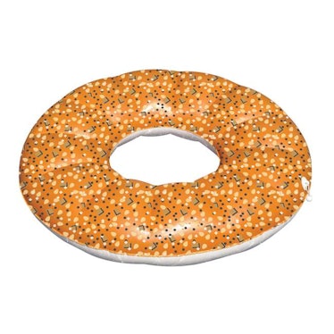 Swimline 48-Inch Inflatable Everything Bagel Pool Float