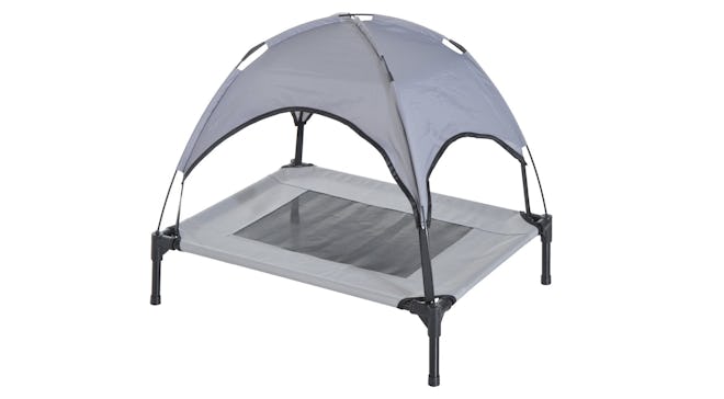 PawHut Elevated Cooling Dog Bed With Canopy