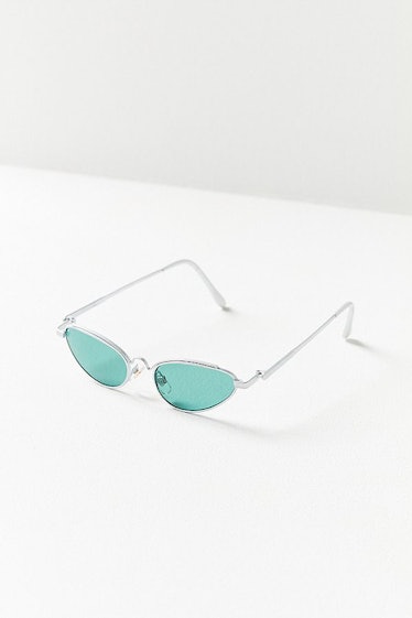 Vintage Misty Slim Oval Sunglasses