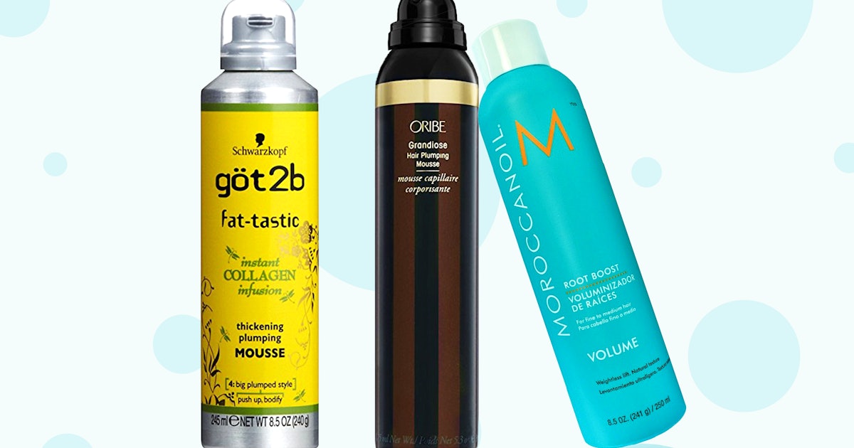 The 5 Best Hair Mousses For Volume The 5 Best Hair Mousses For Volume