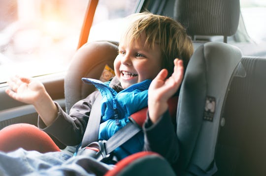 Rear toddler facing seat car Rear