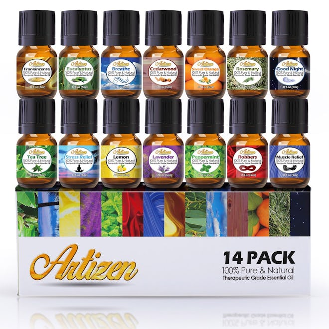 Artizen Aromatherapy Top 14 Essential Oil Set