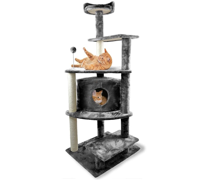 FurHaven Tiger Tough Cat Tree