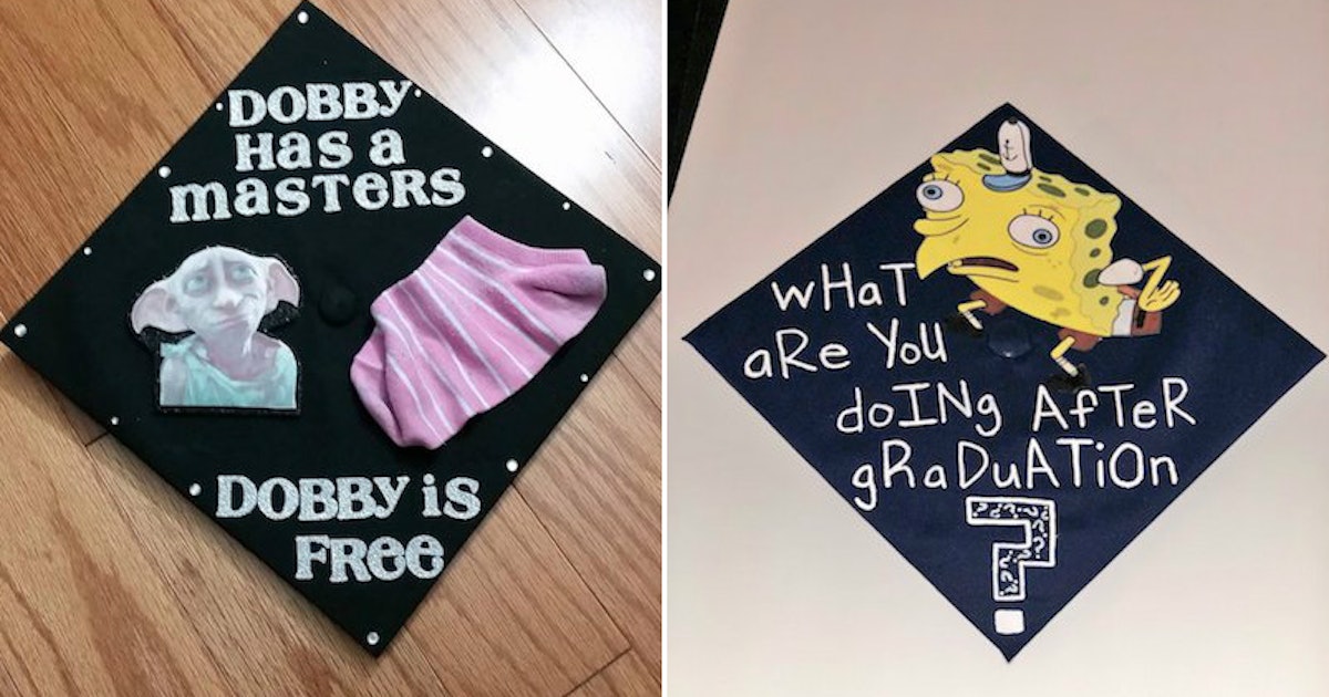 7 Hilarious Graduation Caps That Ll Make You Lol Even If You Re Terrified Of Post Grad Life
