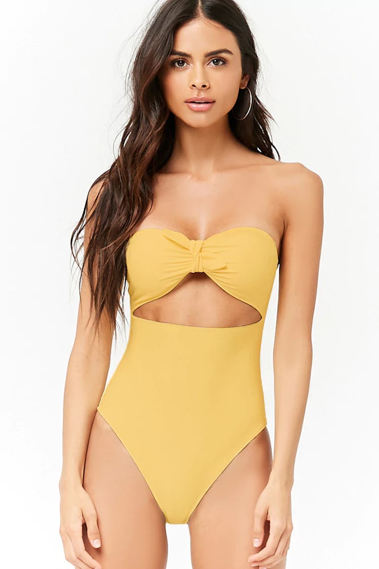 Cutout One-Piece Swimsuit