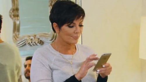 Kris Jenner texts. Funny Mother's Day text ideas.