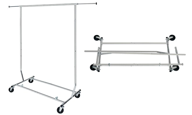Need A Rack, Collapsible Commercial-Grade Clothing Rack
