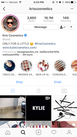 Swatches Of Kris & Kylie's Momanger Makeup Collection Prove It's Kylie ...
