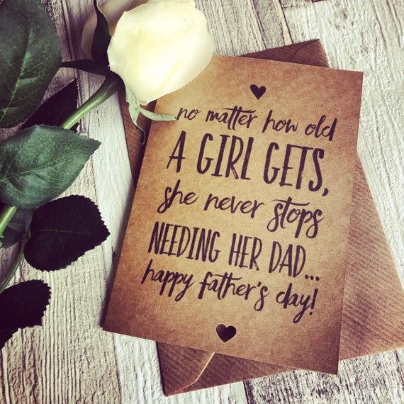 12 Sentimental Father's Day Cards That Will Give Dad All The Feels
