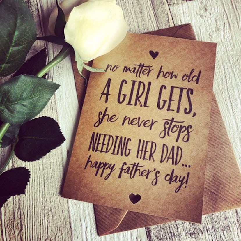 Sentimental Father's Day Cards: No Matter How Old Card