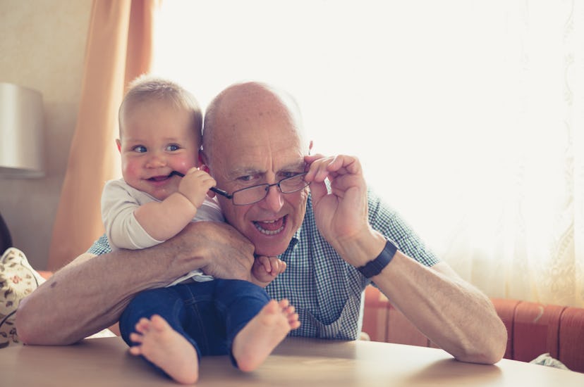 Francis, Clyde, and George are all great "old man" baby names.