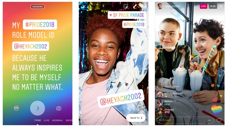 Instagram's Pride Features For Pride Month Include Rainbow Hashtags ...