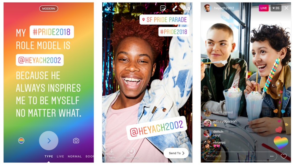 Instagram's Pride Features For Pride Month Include Rainbow Hashtags ...