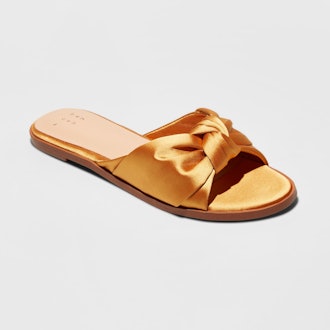 Women's Stacia Knotted Satin Sandals