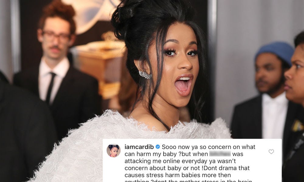 Cardi B's Response To Haters Who Criticized Her Partying Around Smoke ...