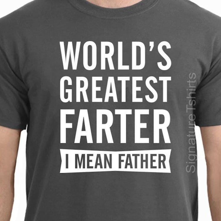 "World's Greatest Farter, I Mean Father" T-Shirt 
