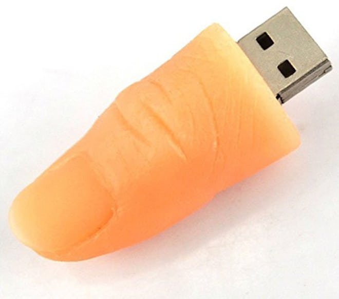 8 GB Finger Shaped USB Flash Drive
