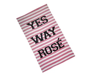 Yes Way Rosé Beach Towel